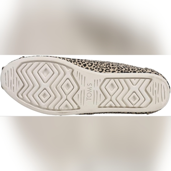 🆕TOMS Womens Alpargata Leopard Slip On Flats Casual Shoes Size 9 - Picture 7 of 10